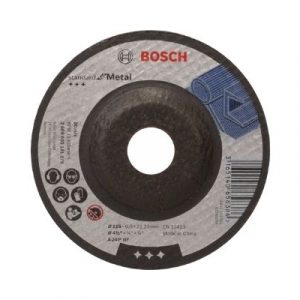 Bosch brusna ploča ispupčena 115mm Standard za Metal - slika 1