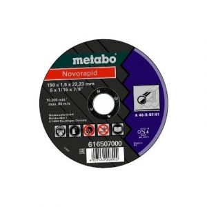 Metabo rezna ploča za čelik 150x1.6mm Novorapid - slika 1